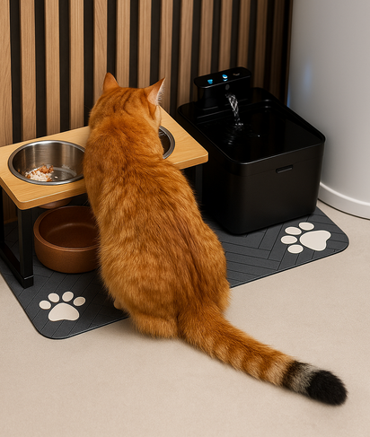 HappyWhiskers Food Bowl😺